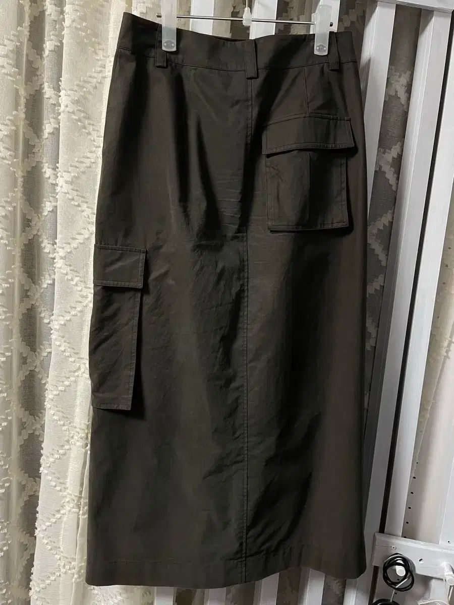 Three to Eighty カーゴポケットロングスカート s