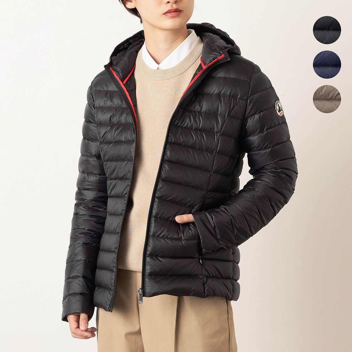 新品 ジョット JOTT ダウンジャケット LIGHTWEIGHT HOODED DOWN JACKET 