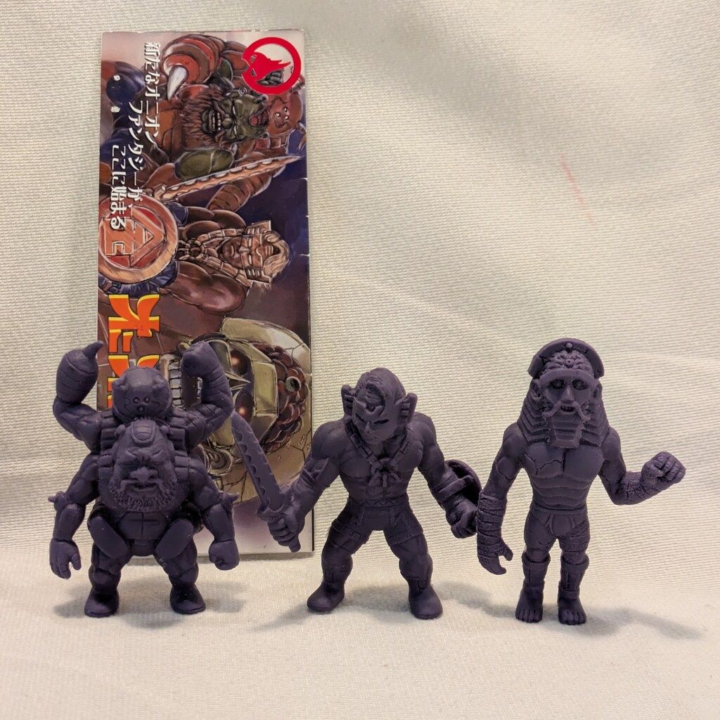 オニオンファイツ x シカマァク サイクロジーザスG 消しゴム フィギュア オニオンファイツ x シカマァク サイクロジーザスG 消しゴム