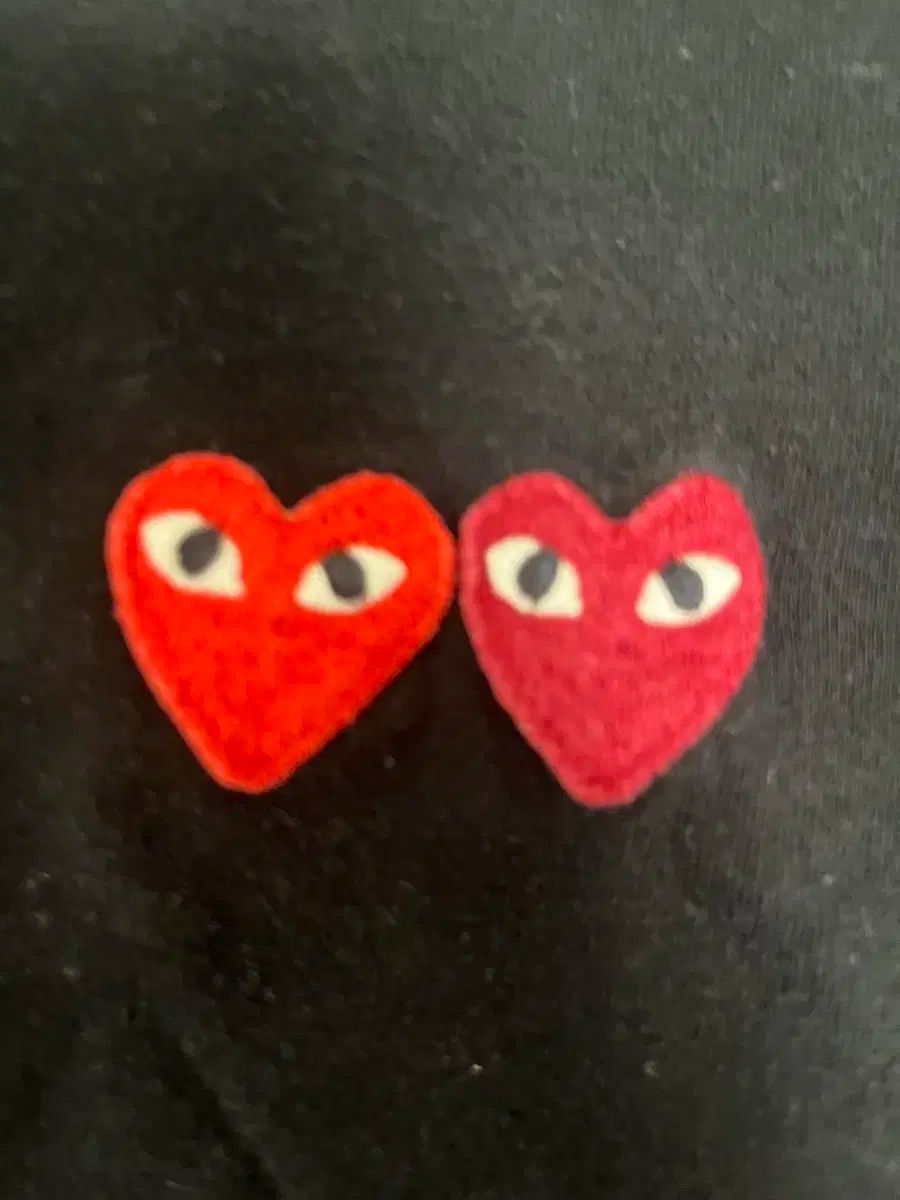 COMME des GARCONS コム デ ギャルソン DoubleHeart ダーブルハート 半袖 Tシャツ
