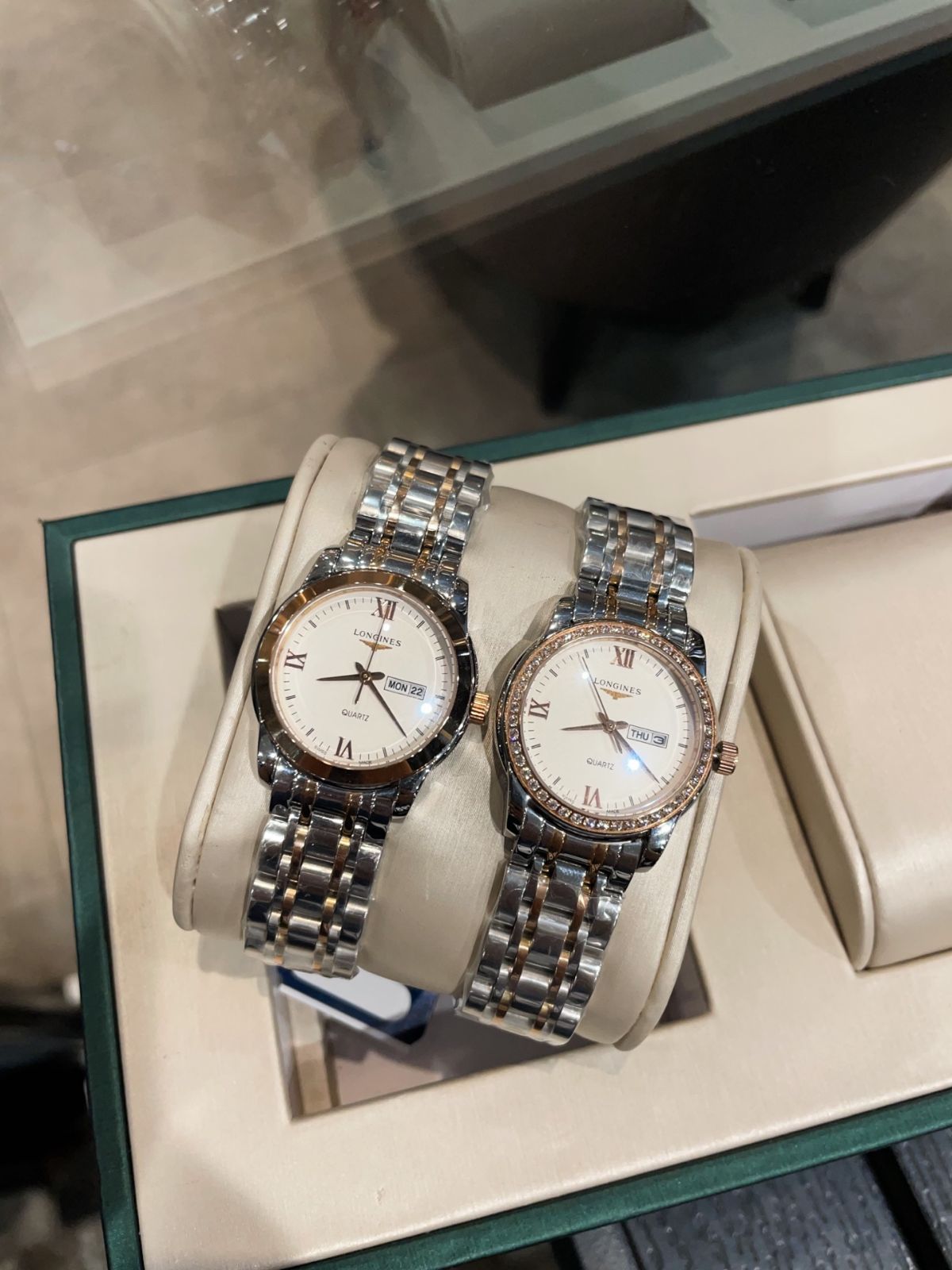 ロンジンペアウォッチ LONGINES ロンジン 薄型ペアウォッチ ラ グラン クラシック