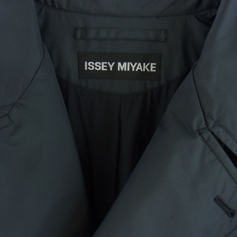 ISSEY MIYAKE イッセイミヤケ ME63FA088 ポリエステル パラシュート ステンカラー コート 2【中古】 ISSEY MIYAKE イッセイミヤケ ME63FA088 ポリエステル パラシュート