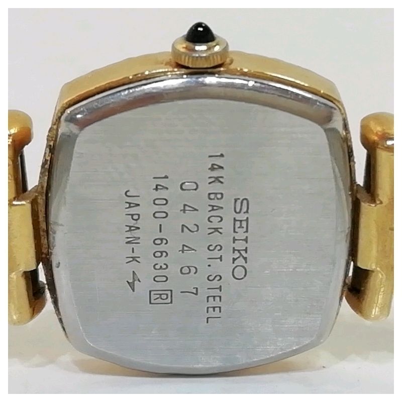 中古】SEIKO 1400-6630 レディース クォーツ 14K×SS - メルカリ 
