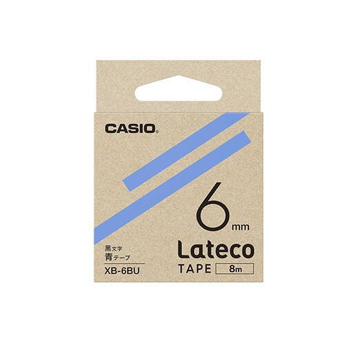 クーポン配布中-スーパー 対象 まとめ ラベルライター Ｌａｔｅｃｏ カシオ 青 XB-6BU 4549526700637 1個 ×10セット