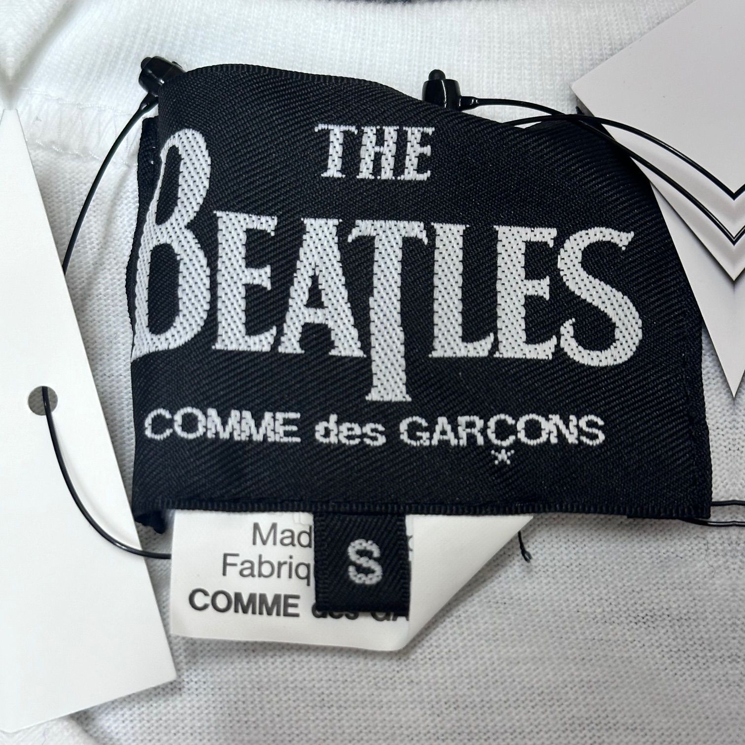Comme des Garcons x Beatles Collaboration Short Sleeve T