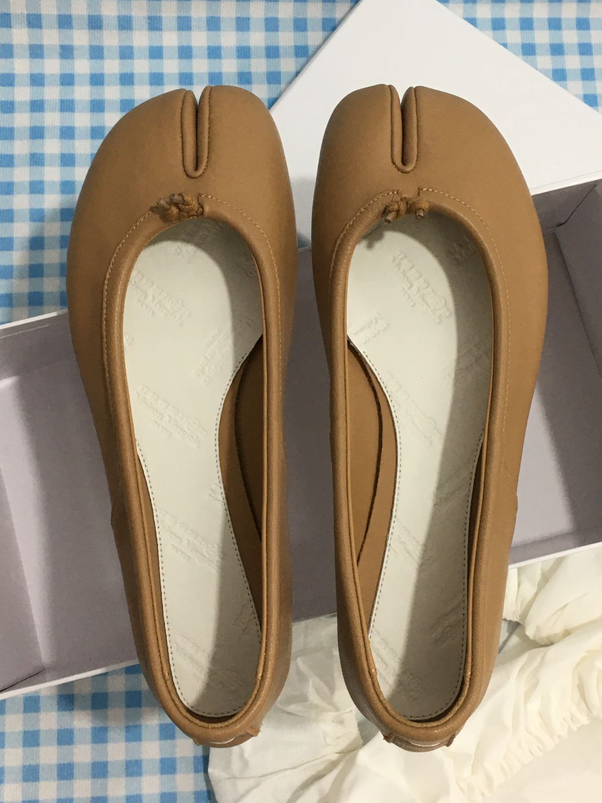 Maison Margiela メゾンマルジェラ パンプス Tabi 足袋 タビバレエシューズ ベージュ 36-39