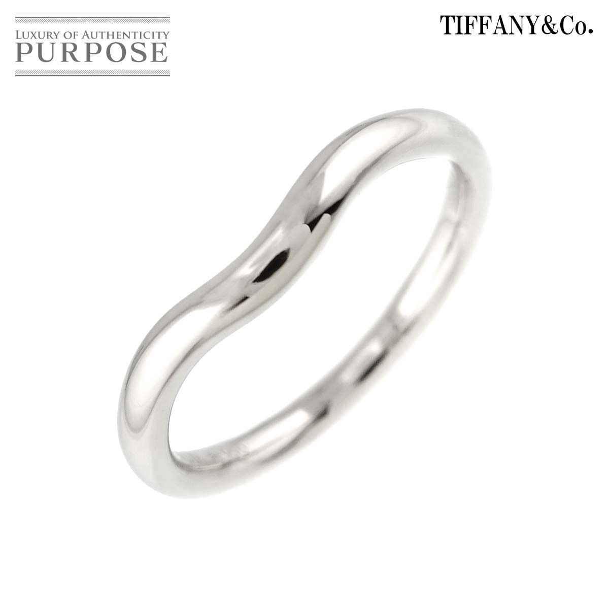 TIFFANY&Co. ティファニー カーブド バンドリング ダイヤモンド