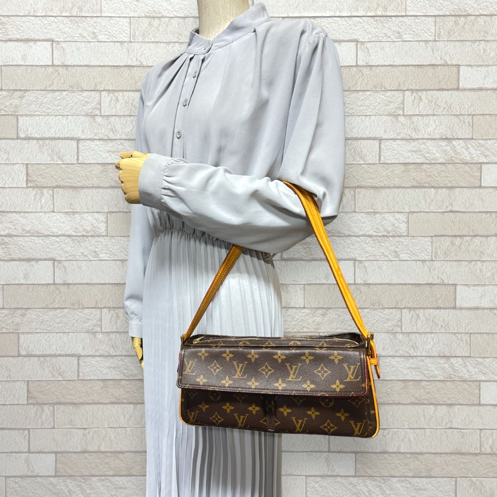 ルイヴィトン ヴィバシテMM モノグラム ショルダーバッグ モノグラムキャンバス M51164 ブラウン レディース LOUIS VUITTON 中古 ルイヴィトン  ルイ ヴィトン - メルカリ