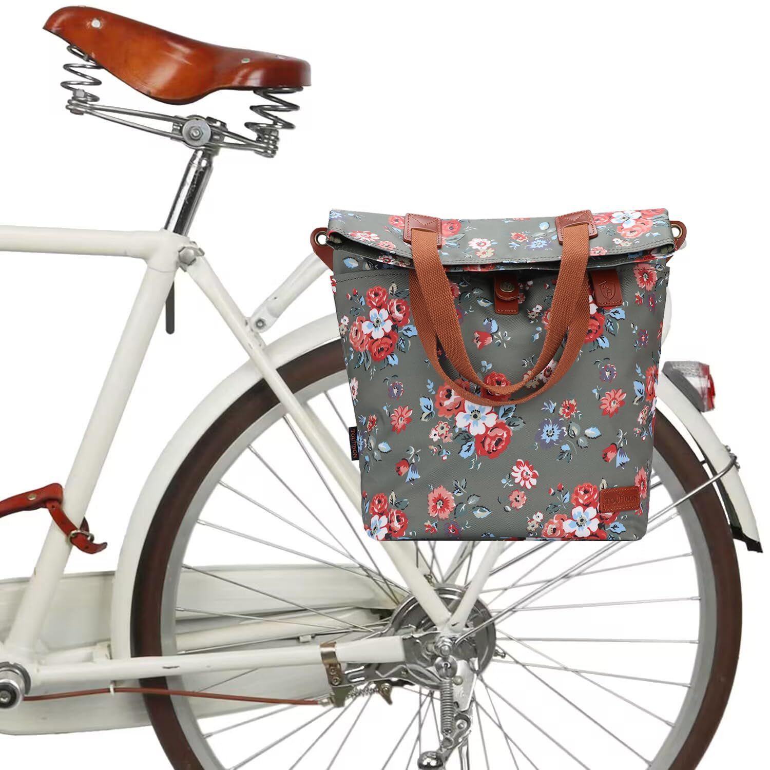 自転車 リアバッグ ロードバイク サイドバッグ 通勤 通学 TOURBON ショルダーバッグ