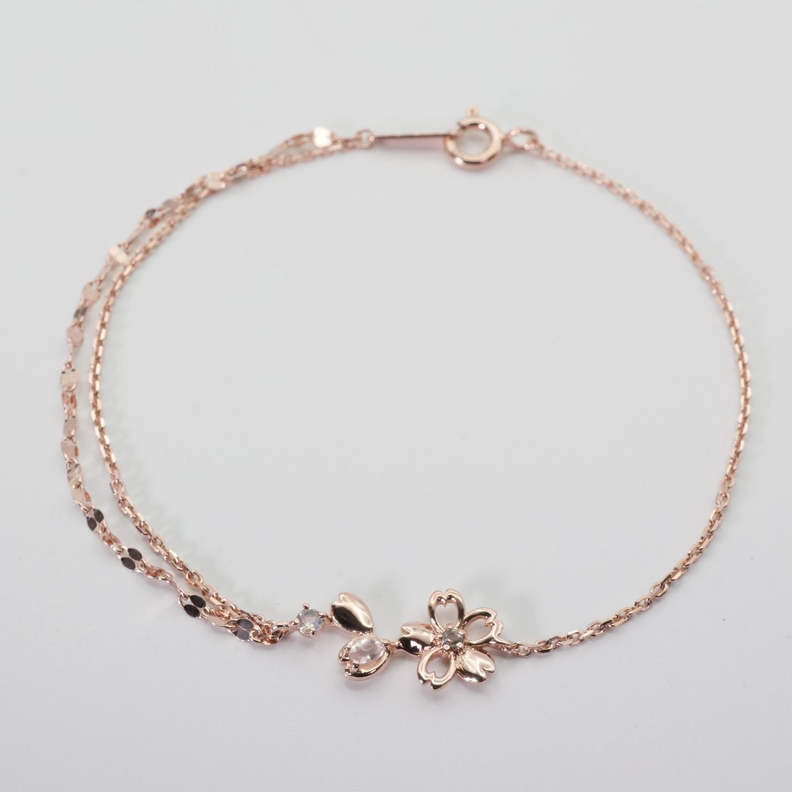 カナル4℃ サクラコレクション ブレスレット シルバー|25-1809S