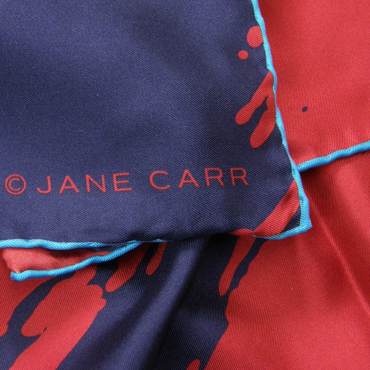 新品】 JANE CARR / ジェーンカー シルク 大判 スカーフ