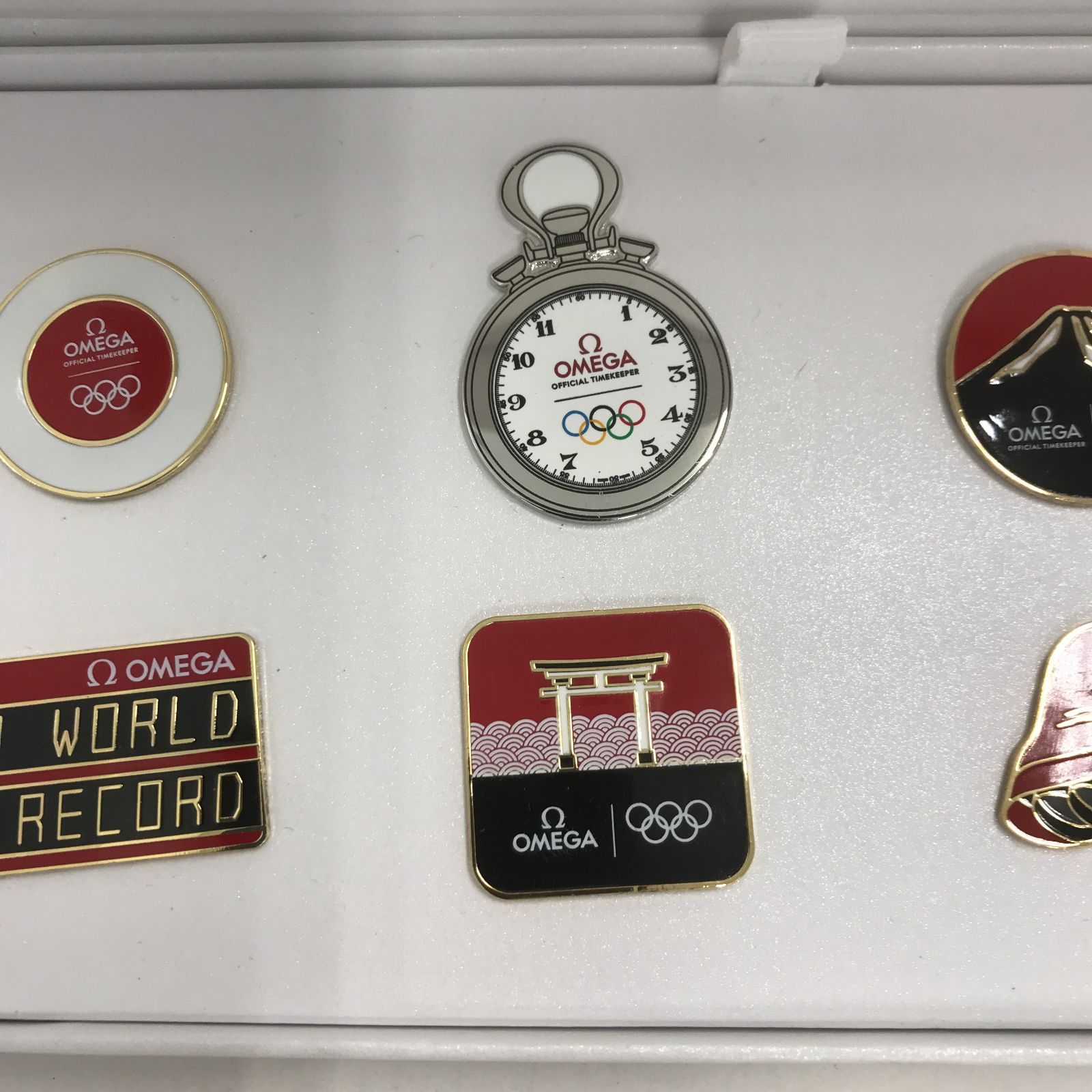 OMEGA オメガ っぽく 東京2020 オリンピック ピンバッジ ノベルティ 