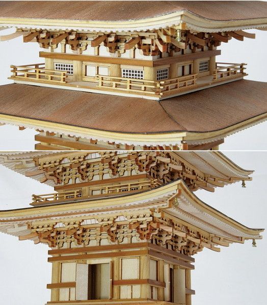 木製建築模型 1|75