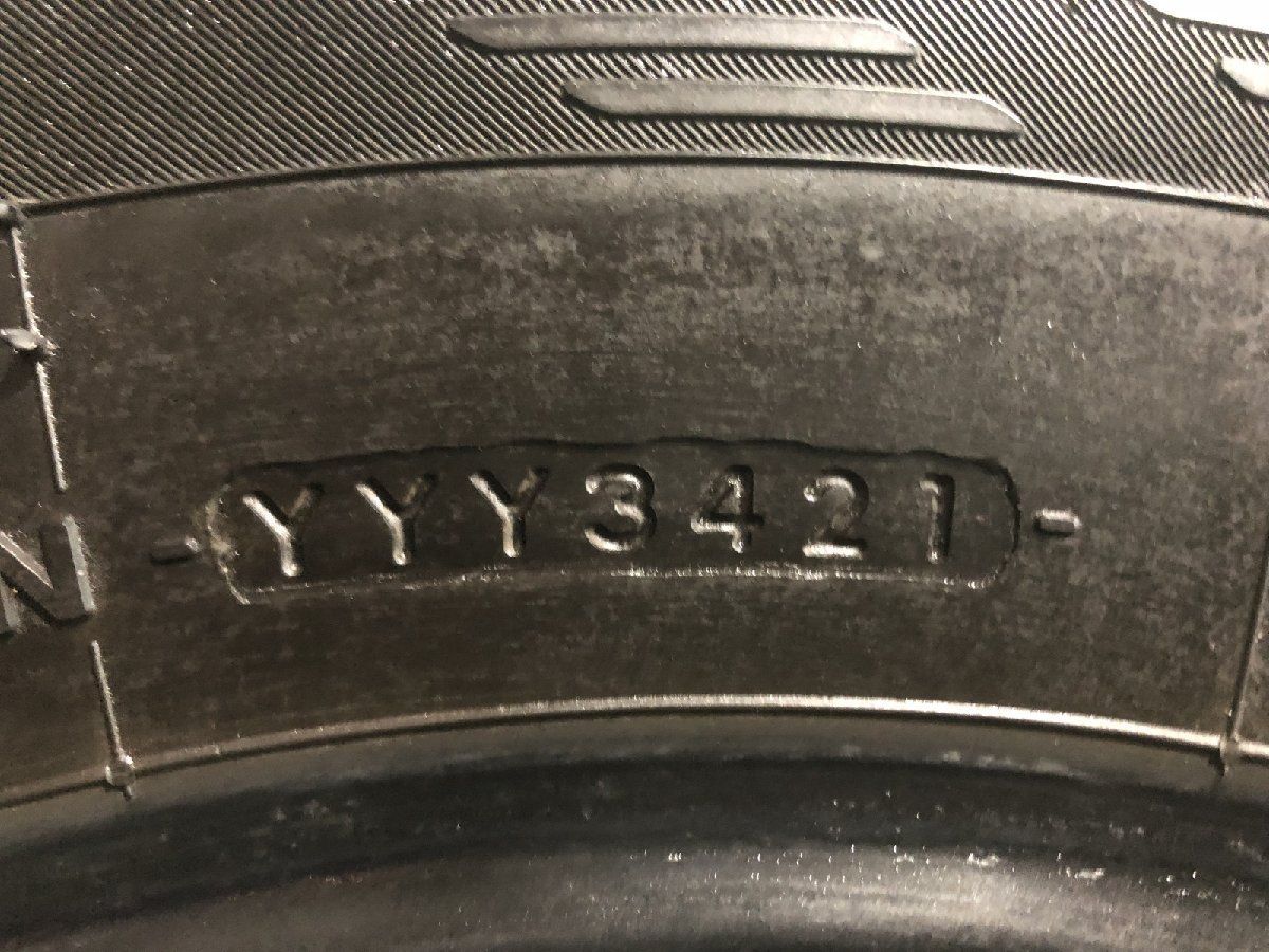 YOKOHAMA ice GUARD G075 195/80R15 15インチ 4本 21年製 バリ溝