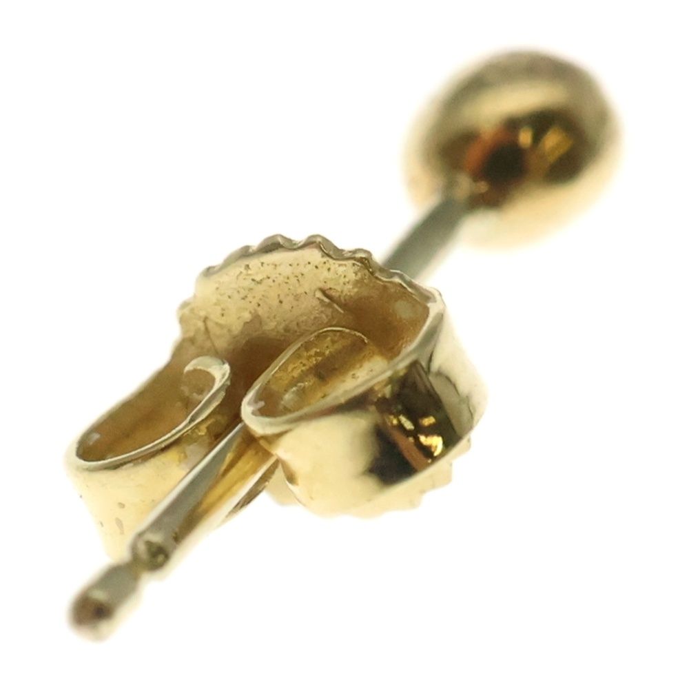 CHROME HEARTS クロムハーツ 22 K STUD CRS BALL MINI ミニクロスボールスタッドピアス ピアス