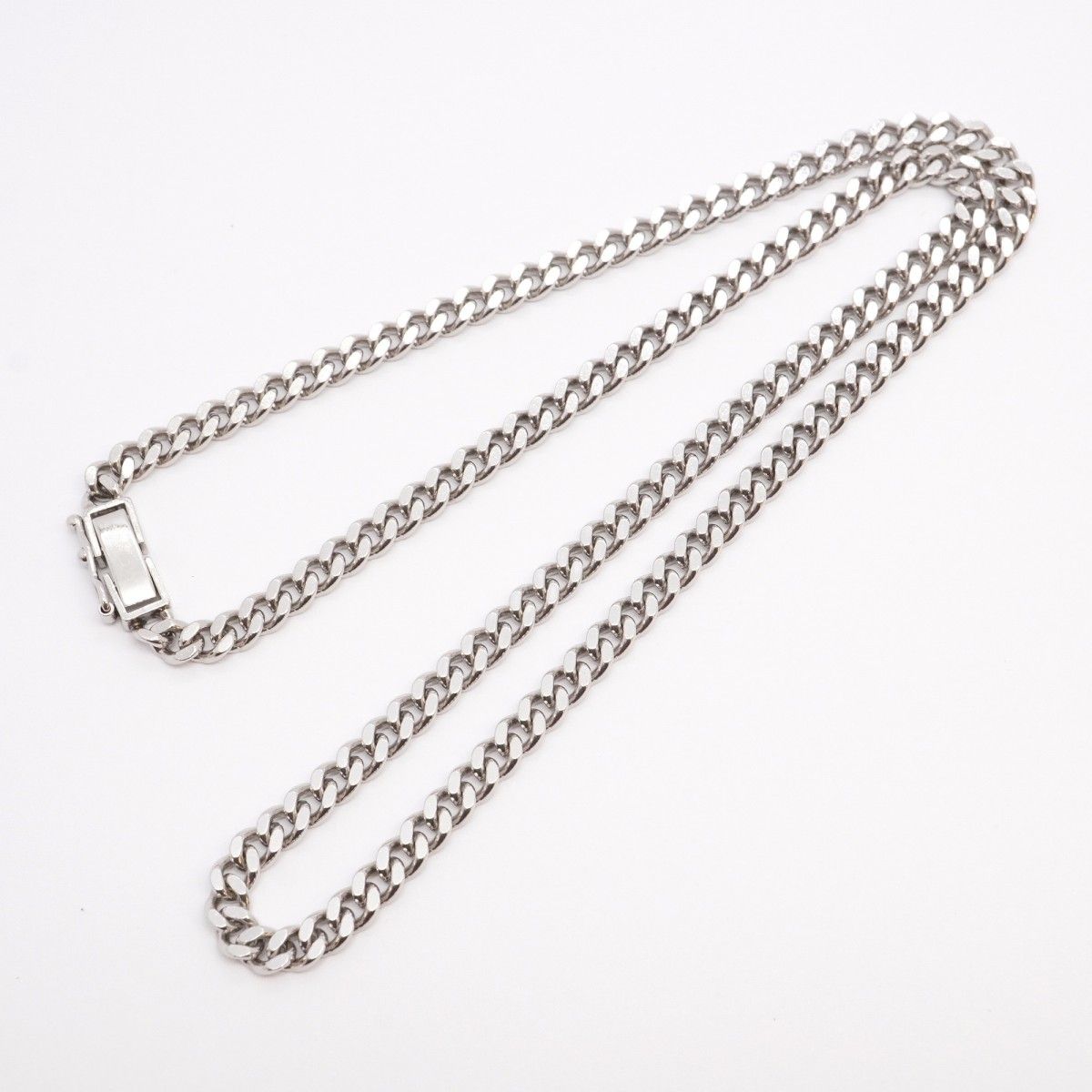 5khd212】喜平 ネックレス Pt850 プラチナ 2面 シングル 41.2cm 30g  