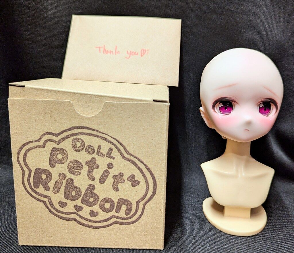 Petit Ribbon DDカスタムヘッド DDH-01 セミホワイト肌
