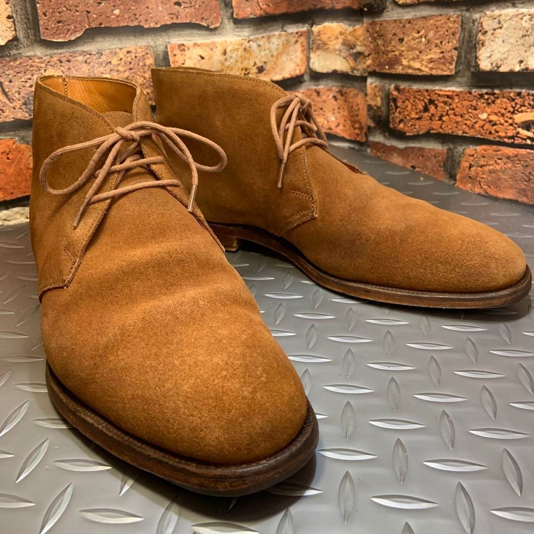 ☆CROCKETT&JONES チャッカブーツ UK8.5E (23J1) クロケット 
