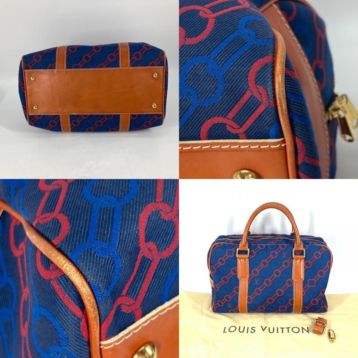 LOUIS VUITTON ルイヴィトン ボストンバッグ キャリーオール ウベア M95147 キャンバス/レザー - メルカリ