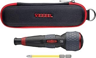 ベッセル VESSEL ドライバーケース スリム 電ドラボールに最適 TPC-11 - 電動 ボールグリップ ドライバー プラス 3段階切替モード ビット1本付 電ドラボールプラス 220USB-P1
