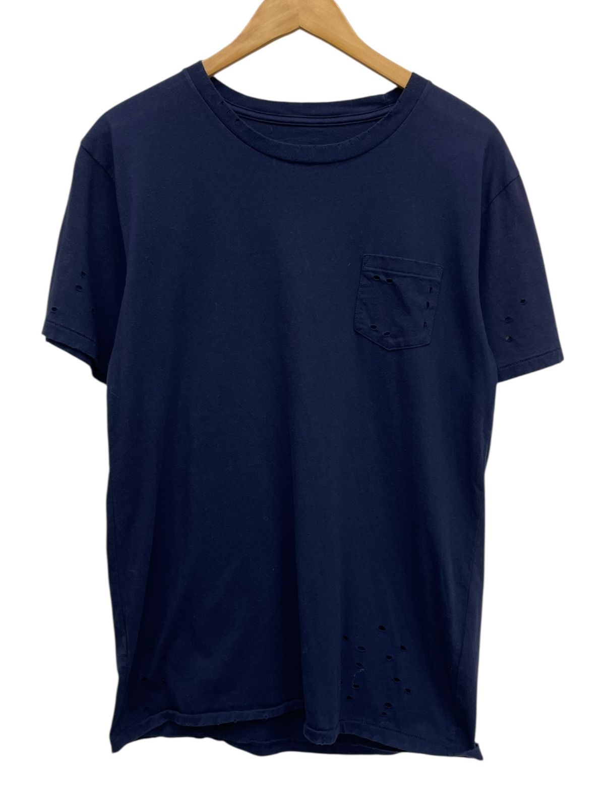 Ron Herman (ロンハーマン) 8100 ダメージ加工 ポケットTシャツ M