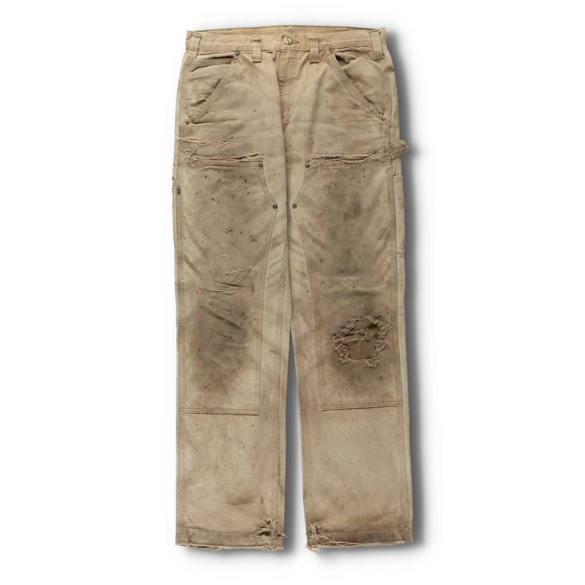 古着 カーハート Carhartt RELAXED FIT ダブルニー ダックペインターパンツ メンズw34相当|evb031406