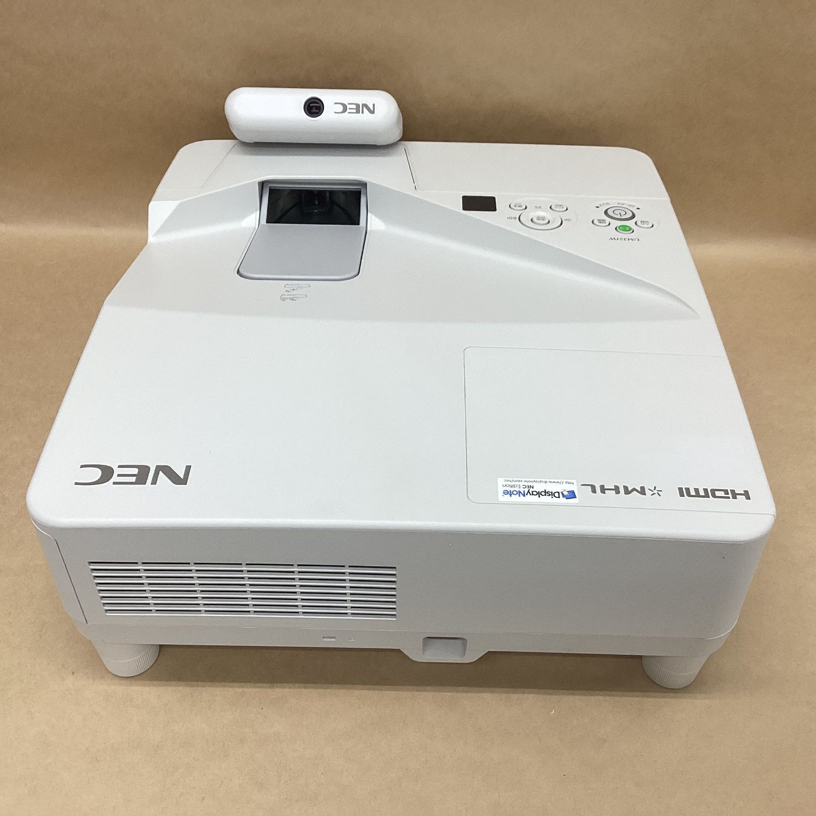 ランプ使用567時間 NEC プロジェクター NP-UM351WJL 3500ルーメン HDMI  