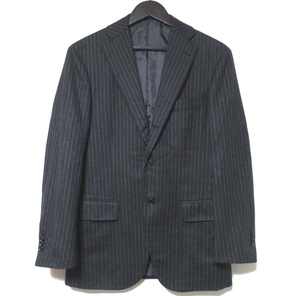 リングジャケットビジネススーツリネンシルクセットアップ