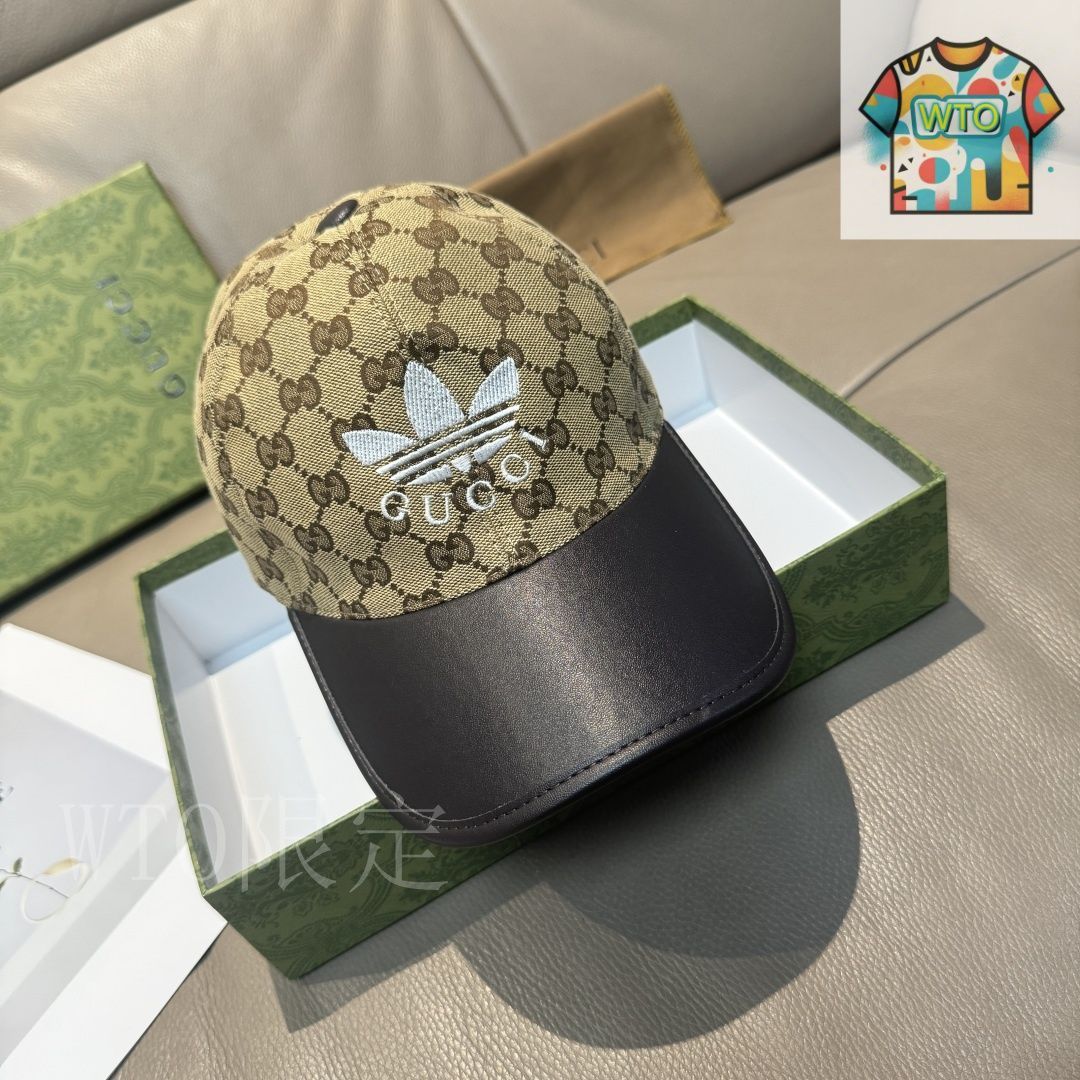新品未使用adidas x Gucci コラボベースボールキャップ Adidas & Gucci コラボレーションモデル ベースボールキャップ02