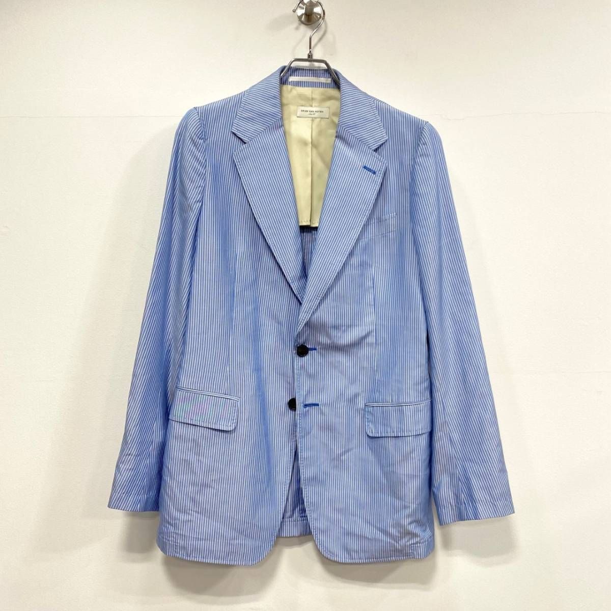 DRIES VAN NTEN シルクジャケット DRIES VAN NOTEN - DRIES VAN NOTEN 総柄 ウール混 ジャケットの
