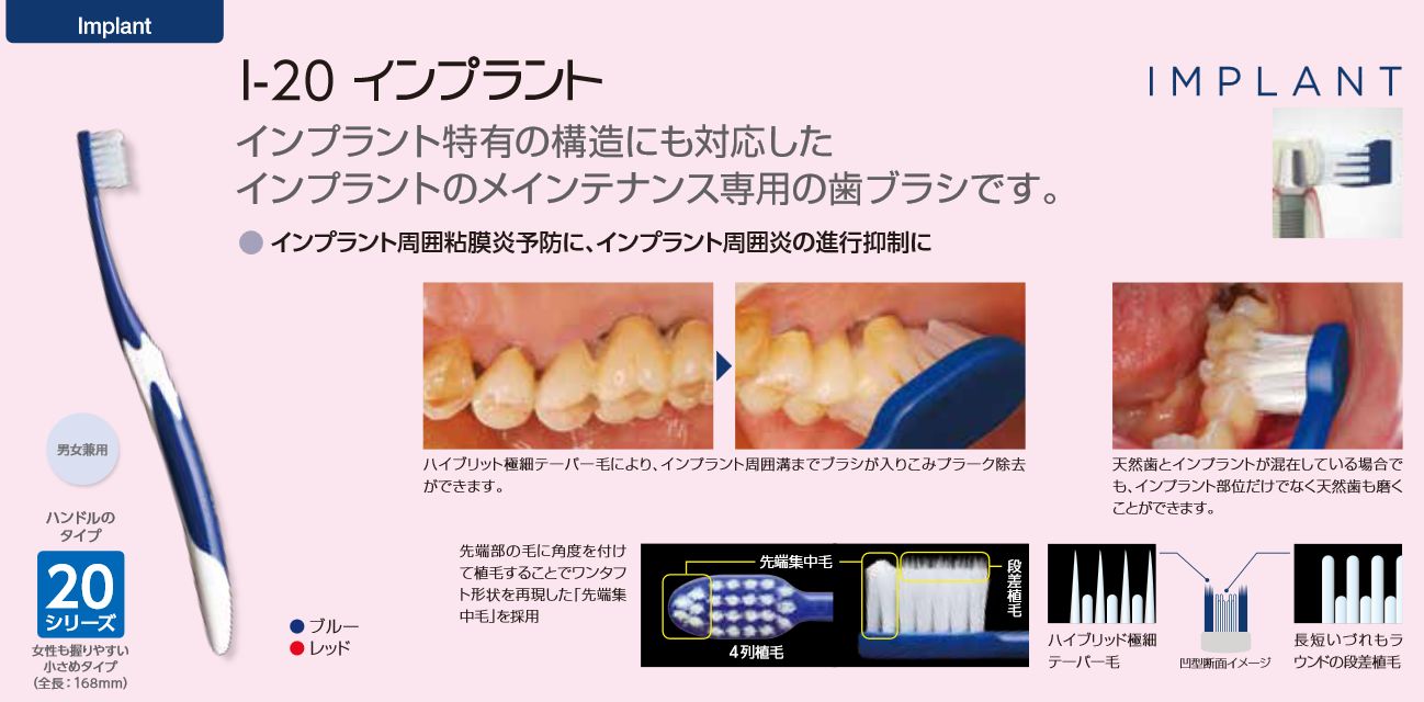 オーラルインプラントロジー GC ruscello ジーシー インプラント周囲粘膜炎予防 周囲炎の進行