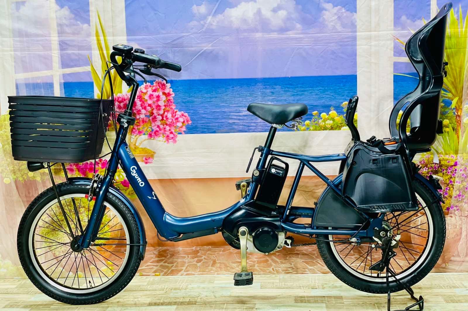 2019モデル！王様ギュットアニーズ　マットネイビー⭐️大容量16AHY1920 公式】ギュット・アニーズ・DX｜電動アシスト自転車｜Panasonic