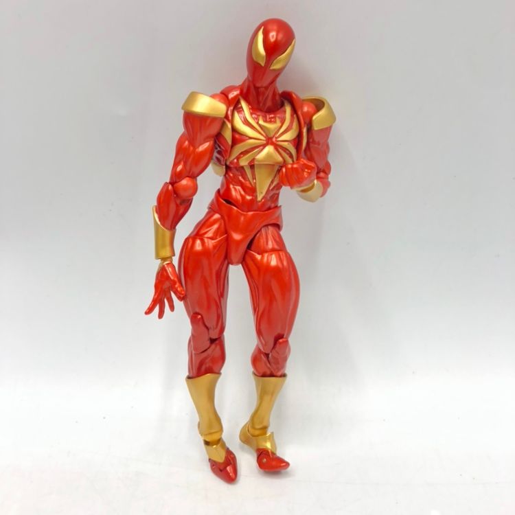 中古】海洋堂 AMAZING YAMAGUCHI 「Iron Spider」 ｱｲｱﾝ・ｽﾊﾟｲﾀﾞｰ 箱