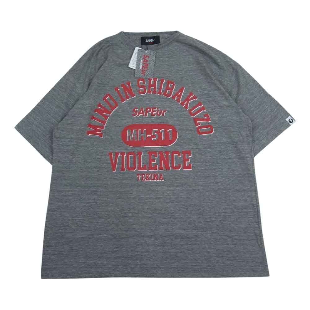 SAPEur 浜ちゃん しばくぞ Tシャツ 浜田雅功 M サプール