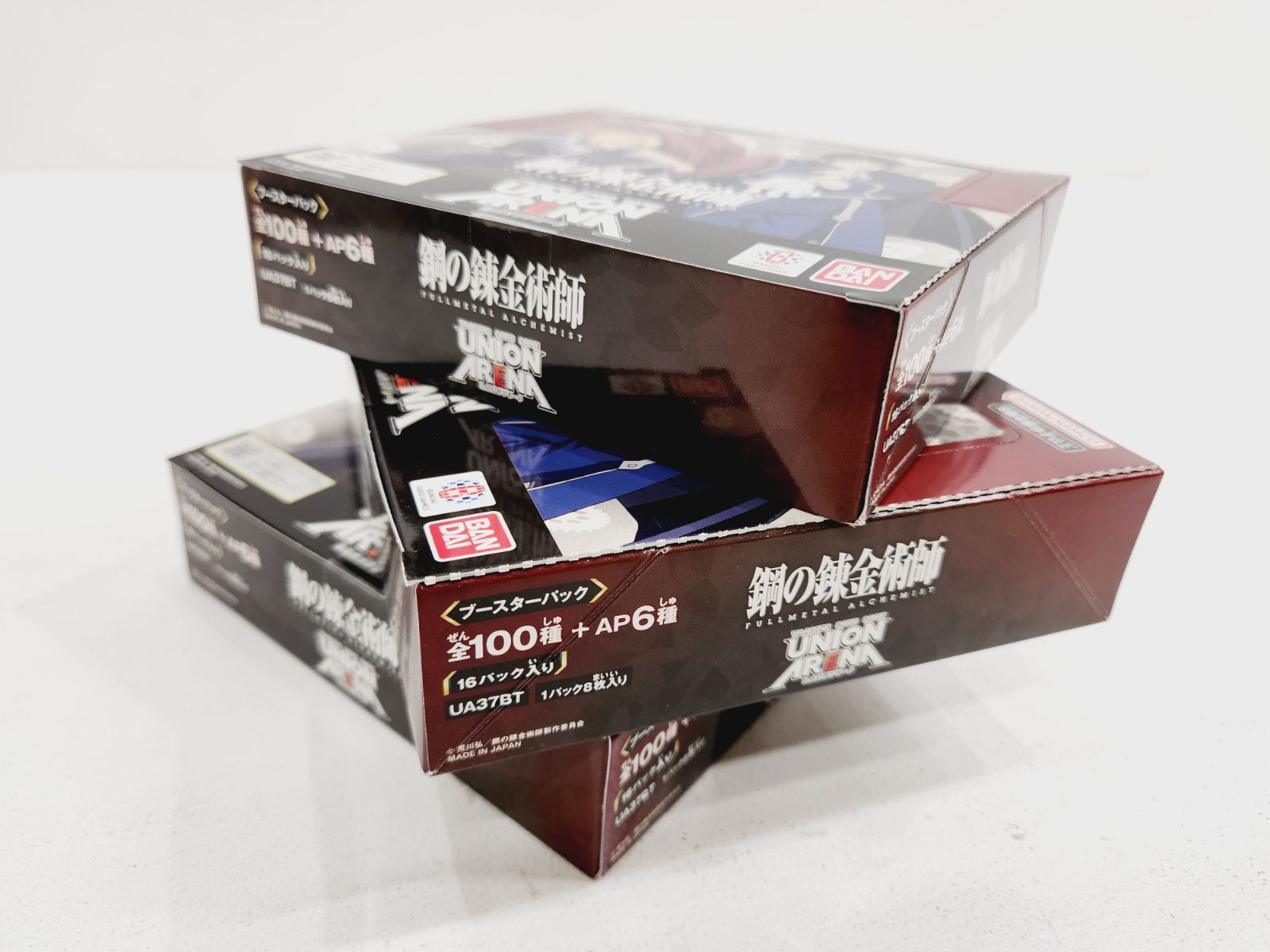UNION ARENA 鋼の錬金術師 3BOX テープ付き カードダスドットコム 公式サイト | 商品情報 - UNION ARENA