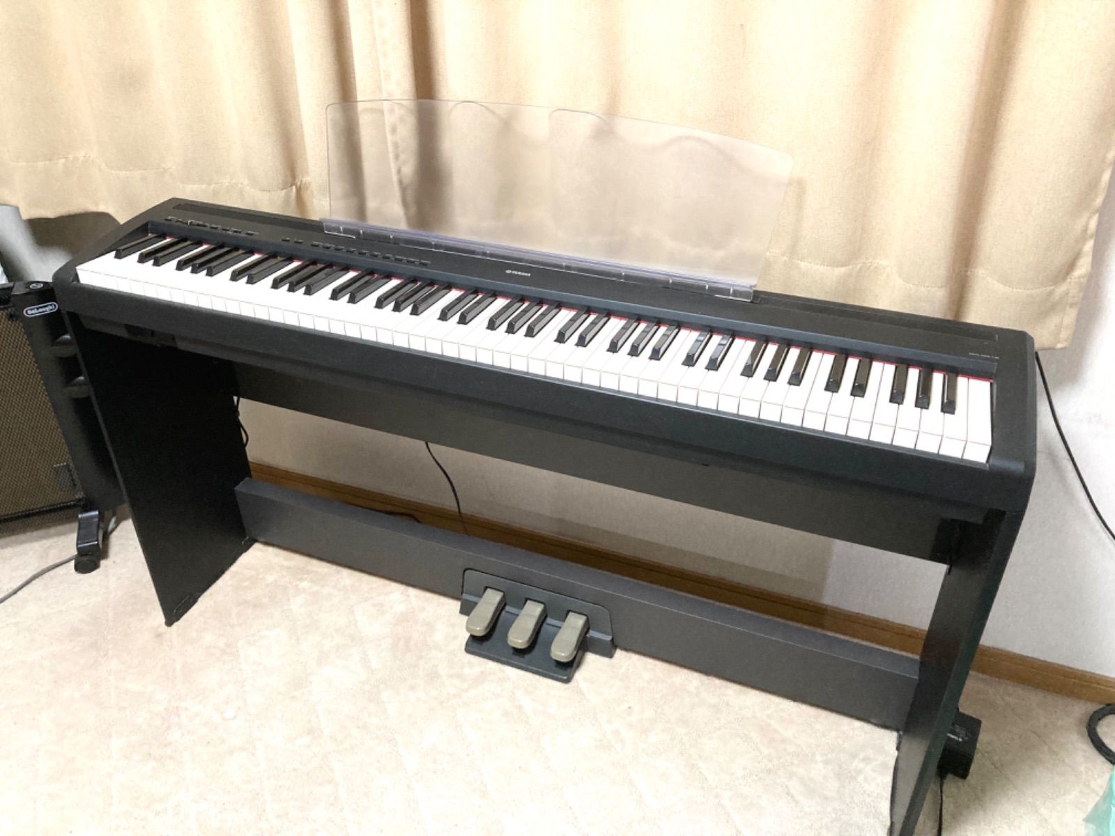 送料込み　美品 電子ピアノ YAMAHA P-85 88鍵 引き取り限定】◇YAMAHA◇88鍵 電子ピアノ P-85 美品 - メルカリ