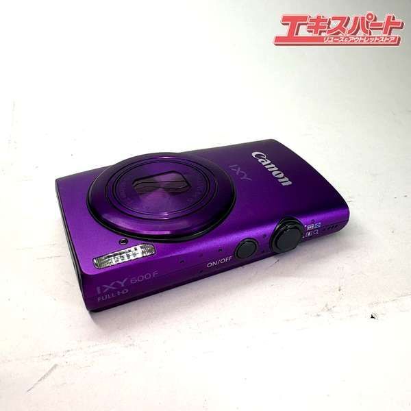 Canon IXY 600F PC1676 パープル 1210万画素 光学8倍ズーム 液晶3.0型