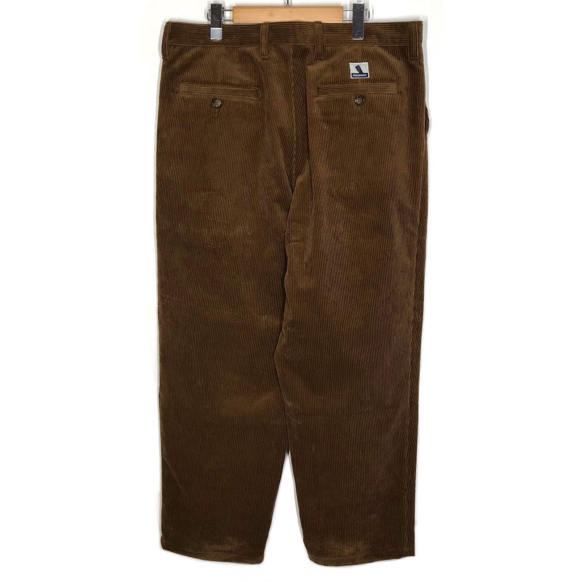 倉吉店 DESCENDANT ディセンダント パンツ TEAM DC-3 CORDUROY TROUSERS コーデュロイパンツ 242WVDS-PTM05 ブラウン サイズ 4 107