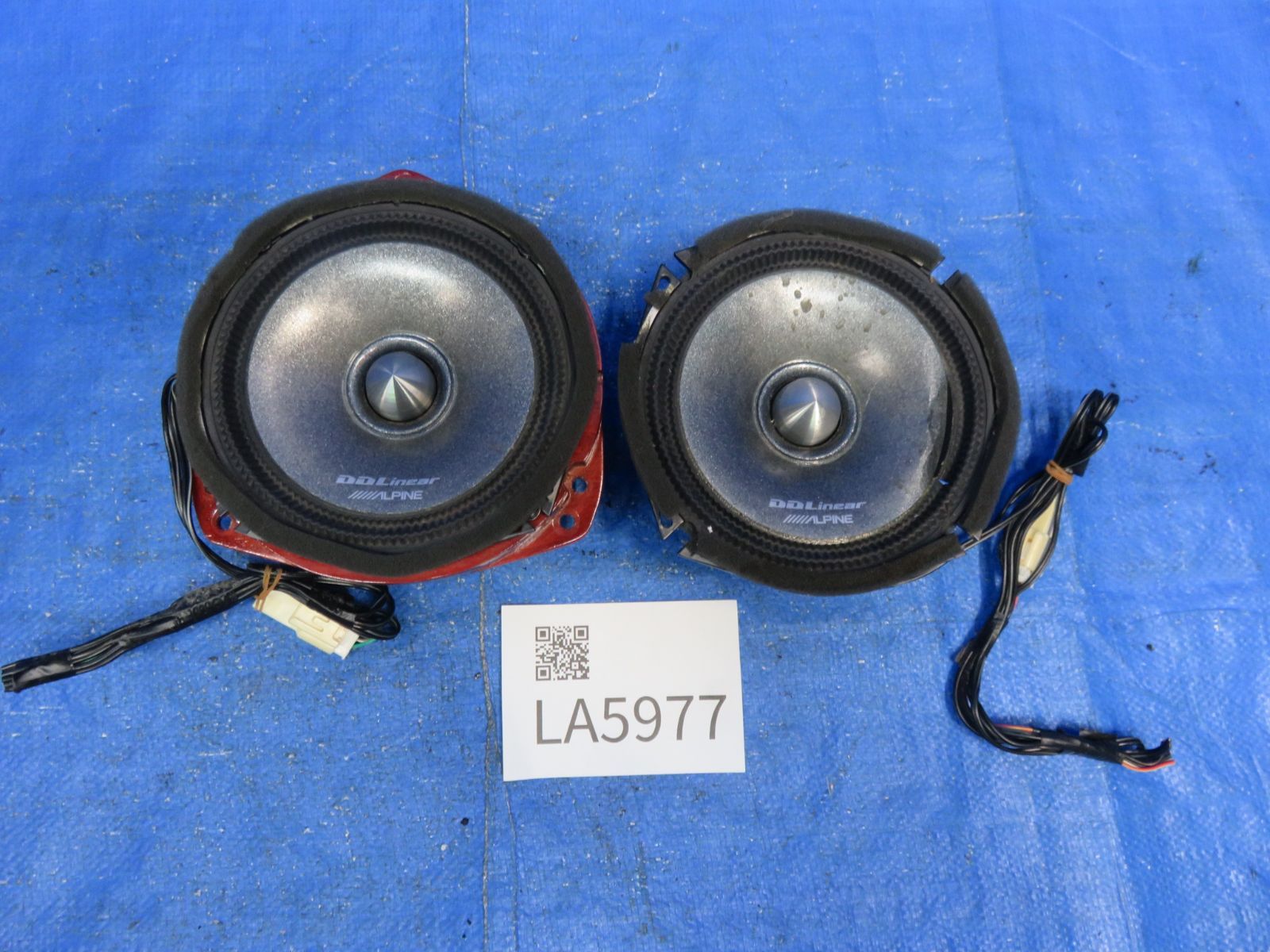 LA5977* 現状渡し アルパイン DDLinear 17cm 2WAY セパレート