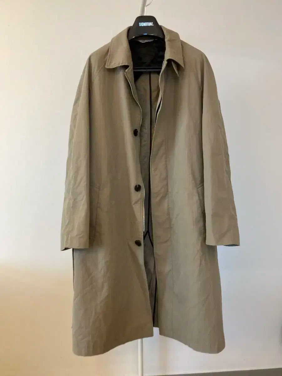ZARA ザラ　トレンチコート8372/066/ Mサイズ　未使用 org.jpg