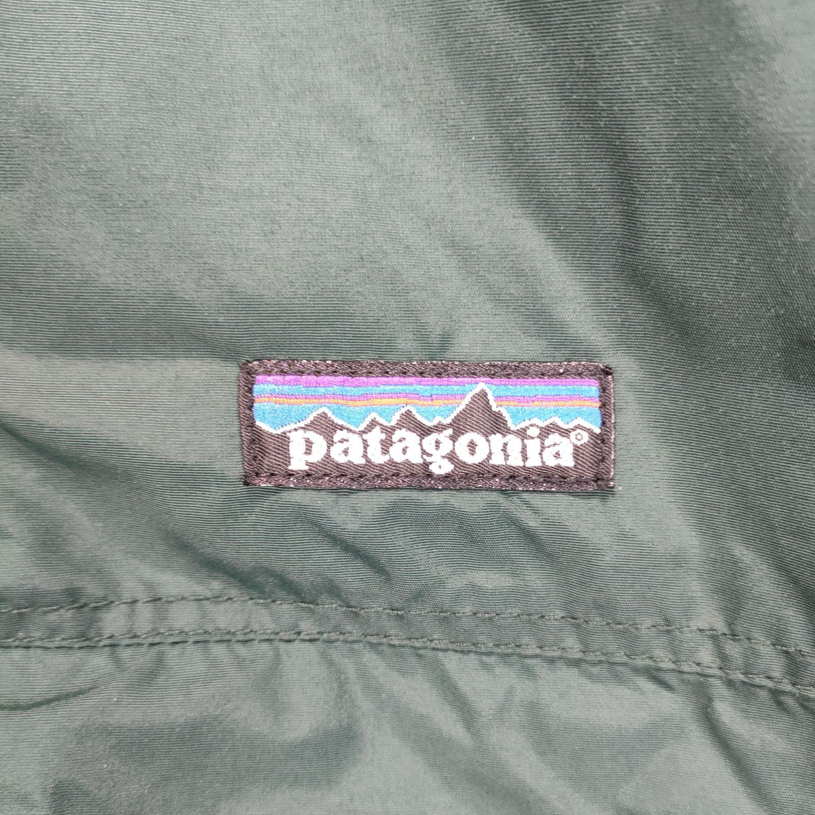 【美品】Patagonia シェルドシンチラベスト　ハンターグリーン　Mサイズ 90s patagonia シェルドシンチラ ベスト M/usa製 緑 グリーン