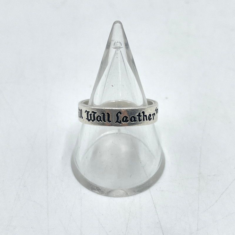 【品】BILL WALL LEATHER ビルウォールレザー 25TH ANNIVERSARY BAND RING 25周年記念 バンドリング シルバー アクセサリー 指輪 18号 【192-251025-yy-01-tei】