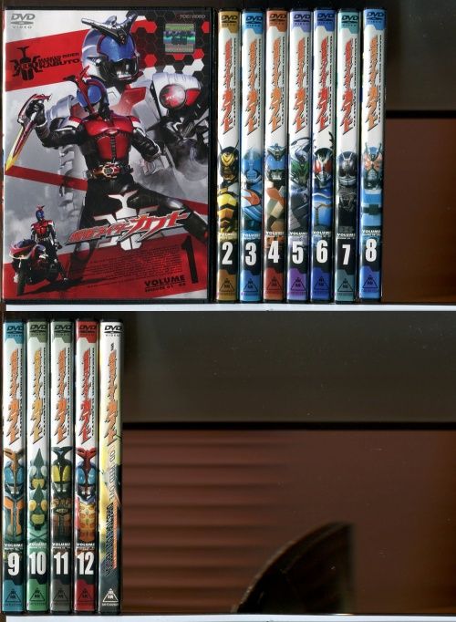 仮面ライダーカブト 全12巻＋劇場版 計13巻セット/DVD  レンタル落ち/水嶋ヒロ/佐藤祐基/c5765