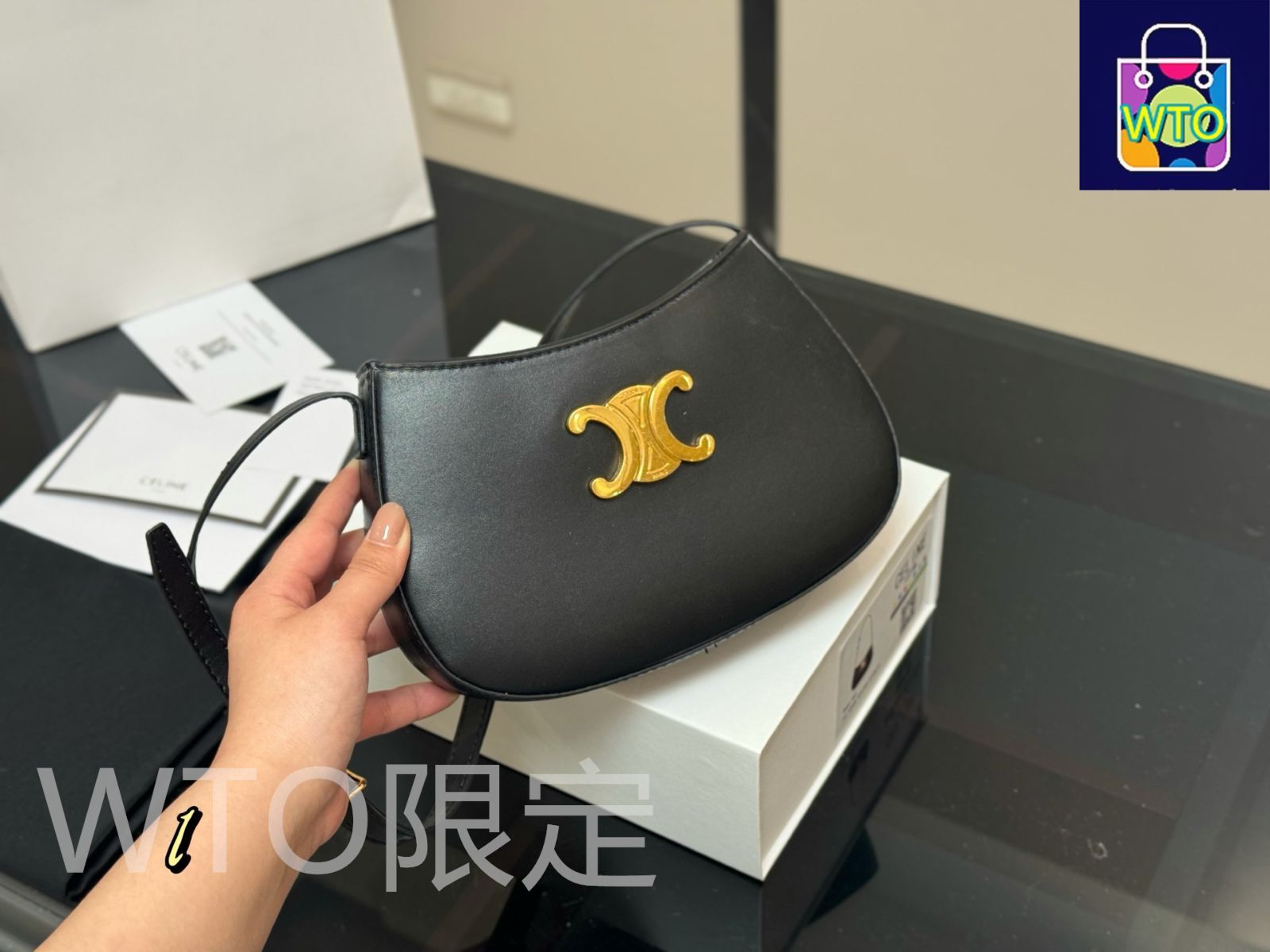 【原価ぶっ壊し割引】ミディアム ティリー バッグ 即日発送 今日特価】Celine セリーヌ ティリー 可愛らしい復古風バッグで