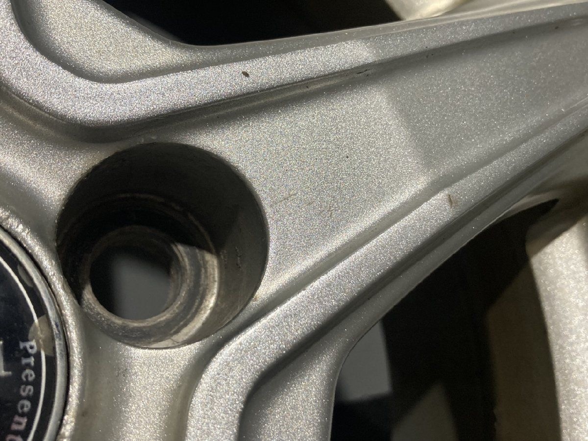 BS BRIDGESTONE BALMINUM V5/VR5 バルミナ 社外ホイール 15インチ 6J5HPCD100+45 トヨタ純正ナット必須 プリウス等　(MHB068) クレジットカード QRコード決済可能 BS BRIDGESTONE BALMINUM V5/VR5 バルミナ 社外ホイール 15インチ