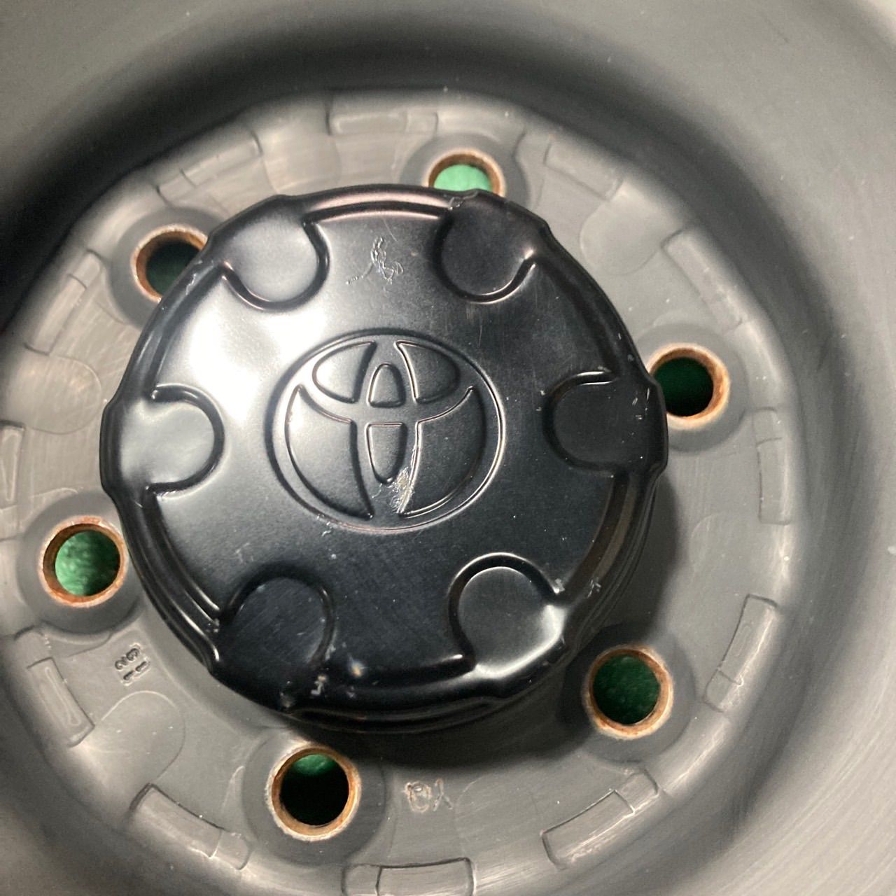 トヨタ FJクルーザー 純正 17インチ 7.5j +15 PCD139.7 スチール  