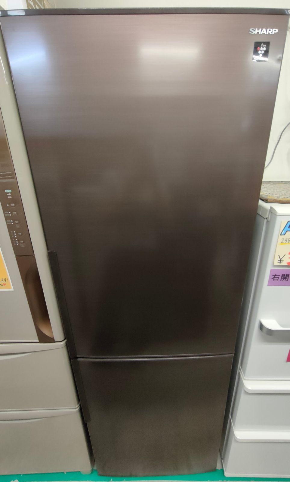 SHARP ノンフロン冷凍冷蔵庫 SJ-PD31E-T（310L）2019年製 SHARP ノンフロン冷凍冷蔵庫 SJ-PD31E-T（310L）2019年製