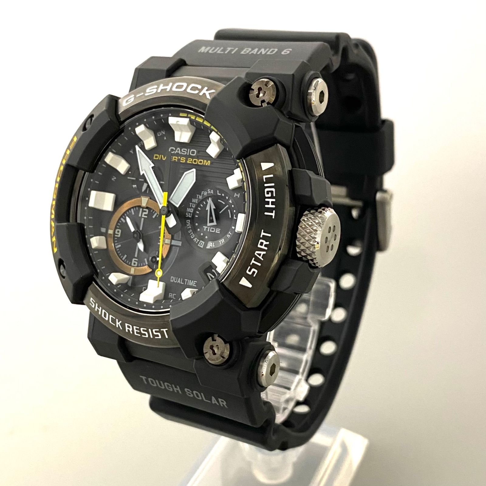 カシオ G-SHOCK 変わん フロッグマン GWF-A1000-1AJFデイト 美品