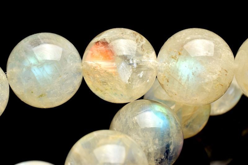 トムちこ　リビアン、マダガスカルムーン 1点物】AAオーロラシラーマダガスカル産 レインボームーン