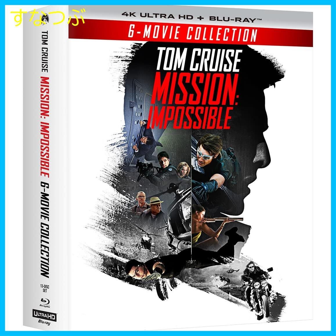 【新品未開封】ミッション:インポッシブル 6 ムービー・コレクション (4K ULTRA HD + Blu-rayセット)[4K ULTRA HD + Blu-ray] トム・クルーズ (出演) 形式: Blu-ray